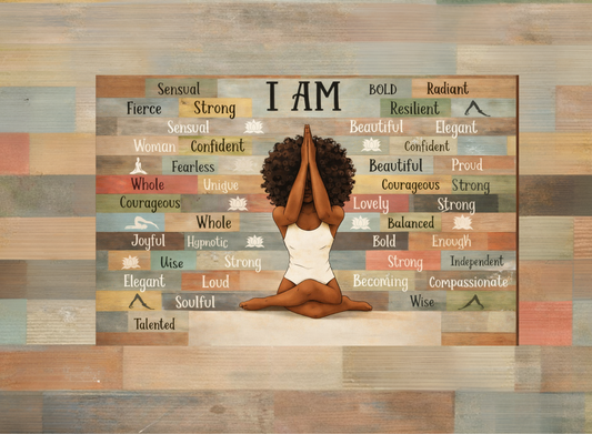 Positive Affirmation Canvas| Personalized