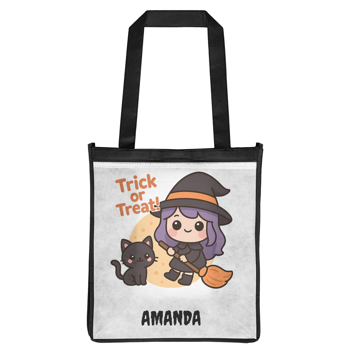 Personalized Halloween Trick-or-Treat Tote for Kids