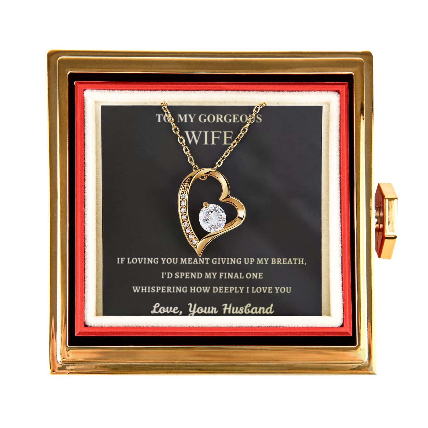 Forever Love with Rotating Rose Gift Box
