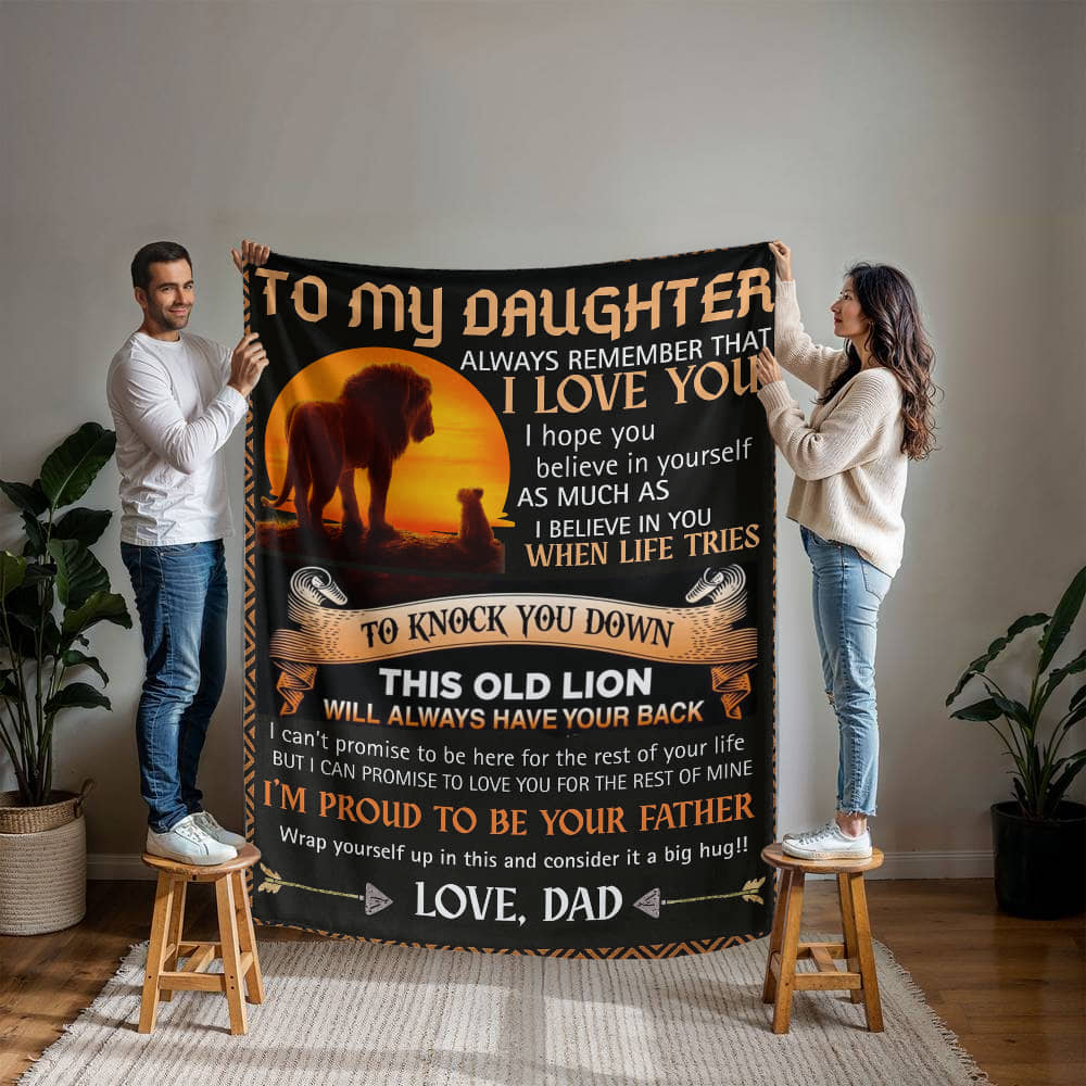 TO MY DAUGHTER | Mink Touch Fleece Blanket 60X80