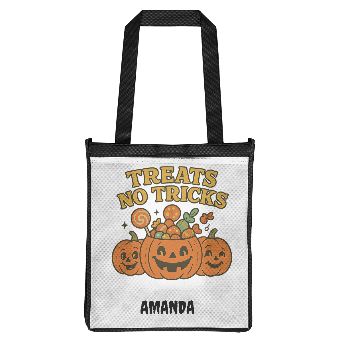 Personalized Halloween Trick-or-Treat Tote for Kids