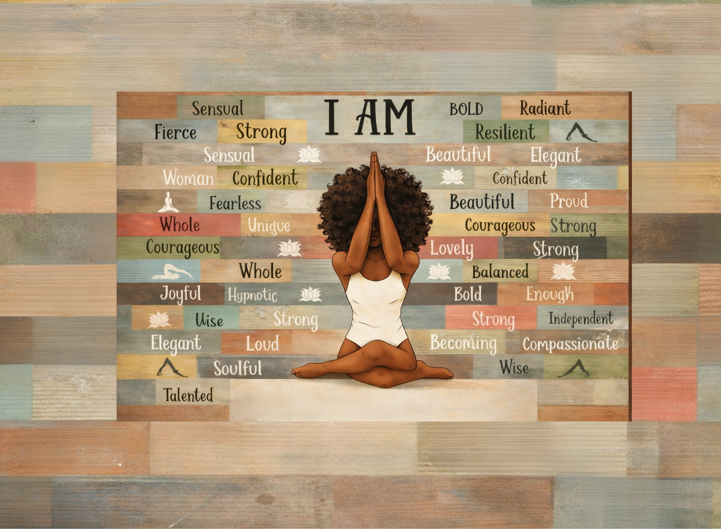 Positive Affirmation Canvas| Personalized