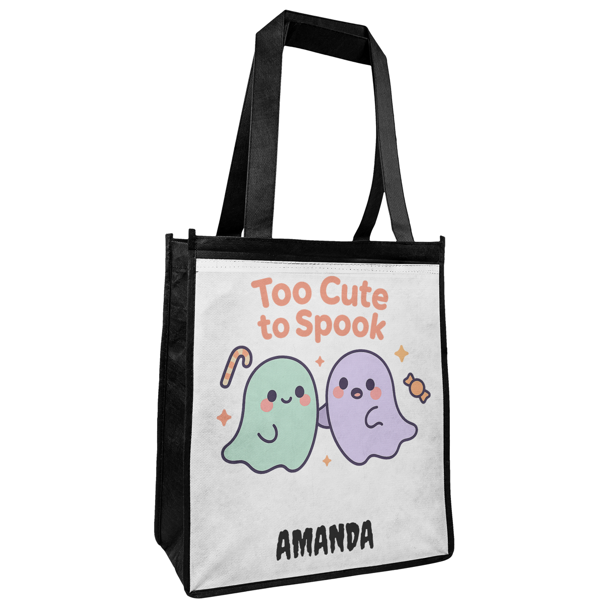 Personalized Halloween Trick-or-Treat Tote for Kids