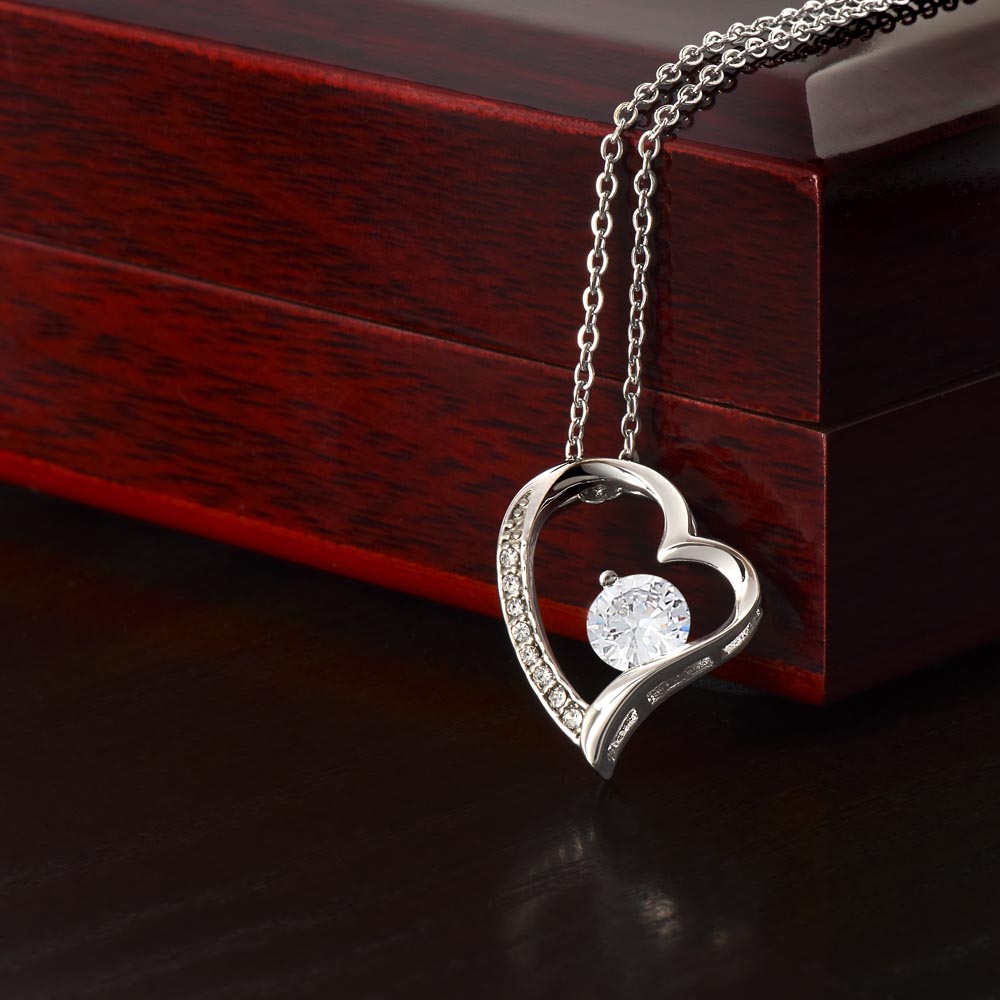 Forever Love Necklace with Endearing Message Card