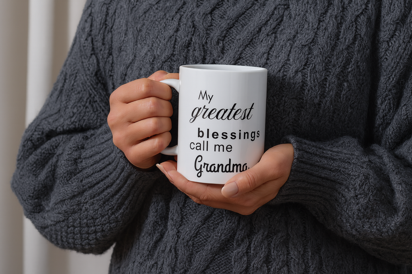 My Greatest Blessings Call Me Grandma | Ceramic Mug