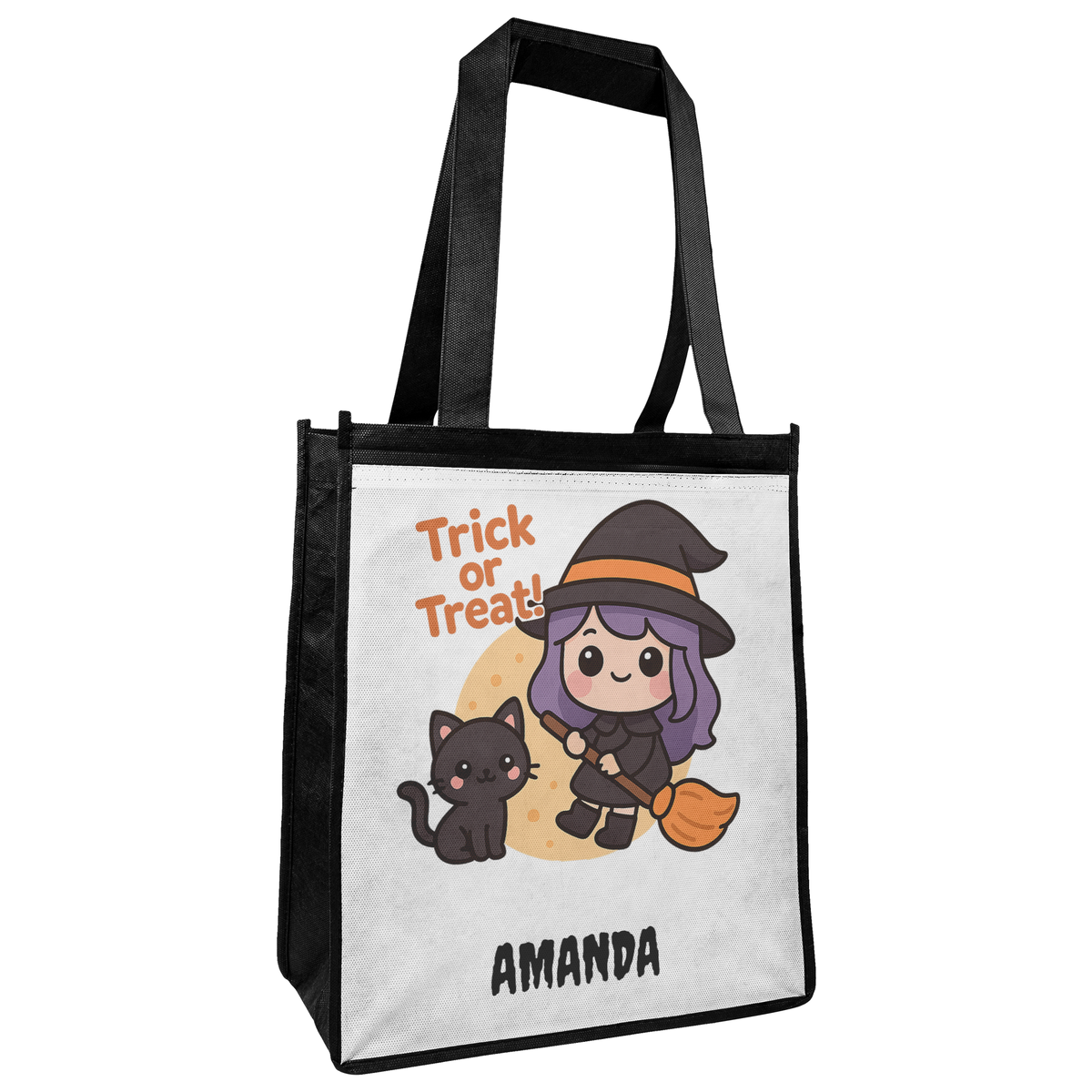 Personalized Halloween Trick-or-Treat Tote for Kids